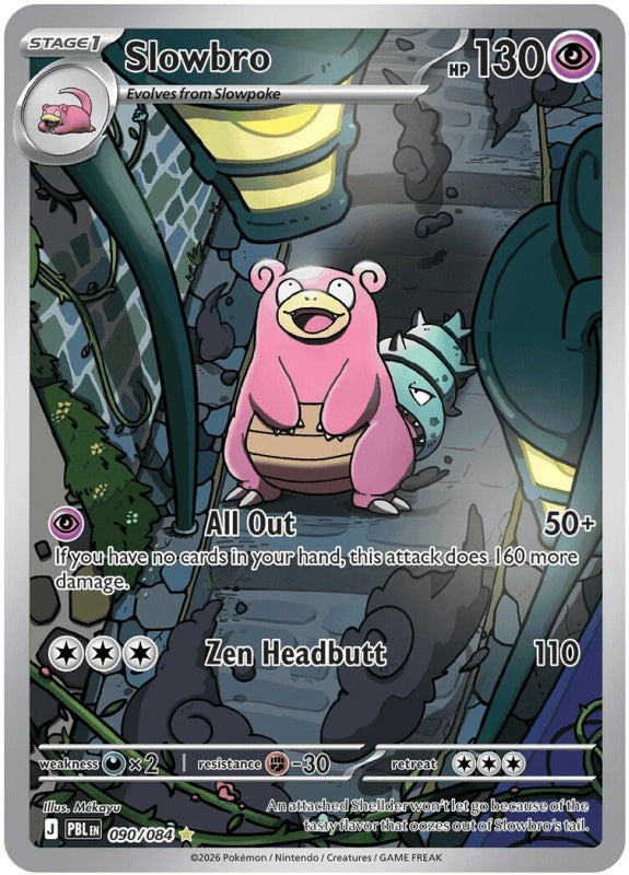 Slowbro 090/084 Pitch Black Pokémon card