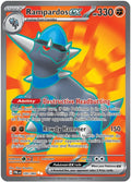 Rampardos ex 100/084 Pitch Black Pokémon card