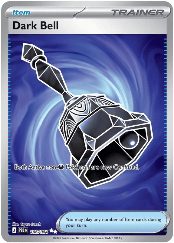 Dark Bell 106/084 Pitch Black Pokémon card