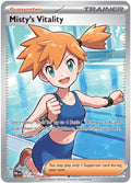 Misty's Vitality 111/084 Pitch Black Pokémon card