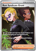 Rust Syndicate Grunt 112/084 Pitch Black Pokémon card
