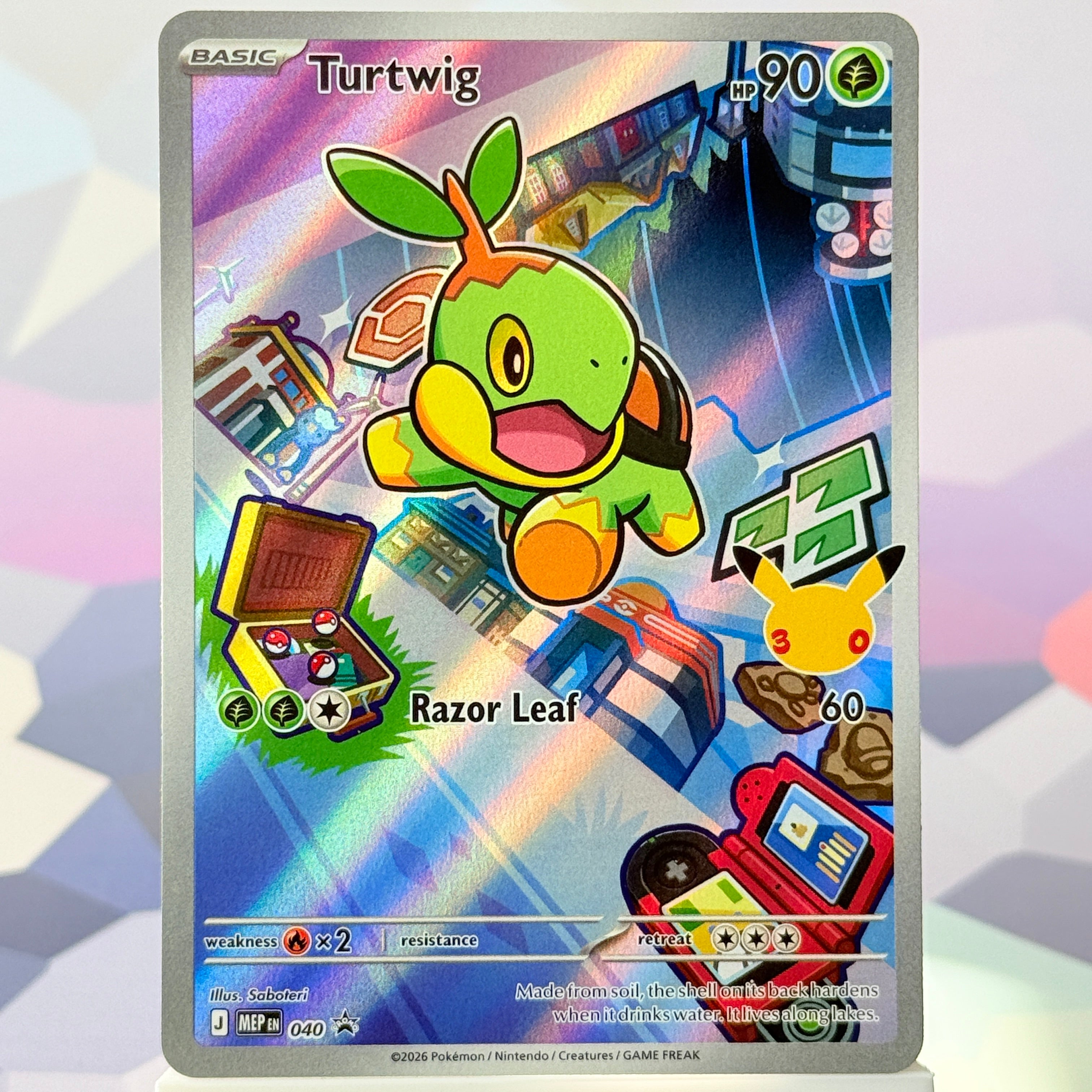 Turtwig 040/MEP Promo Mega Evolution Promos Pokémon card