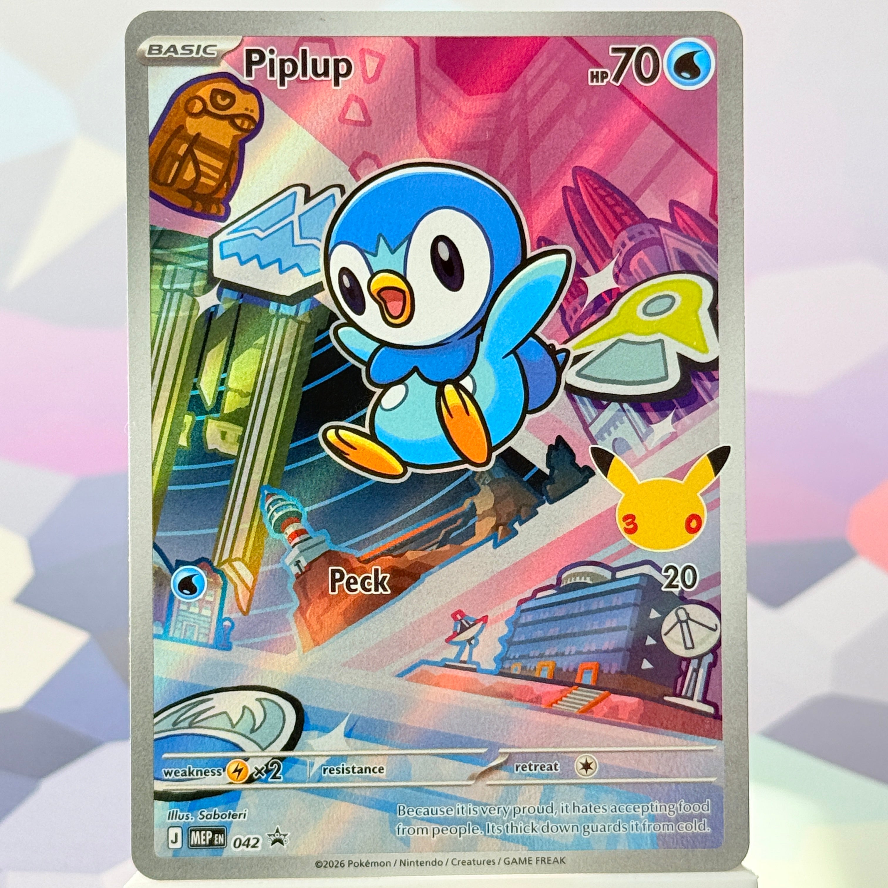 Piplup 042/MEP Promo Mega Evolution Promos Pokémon card