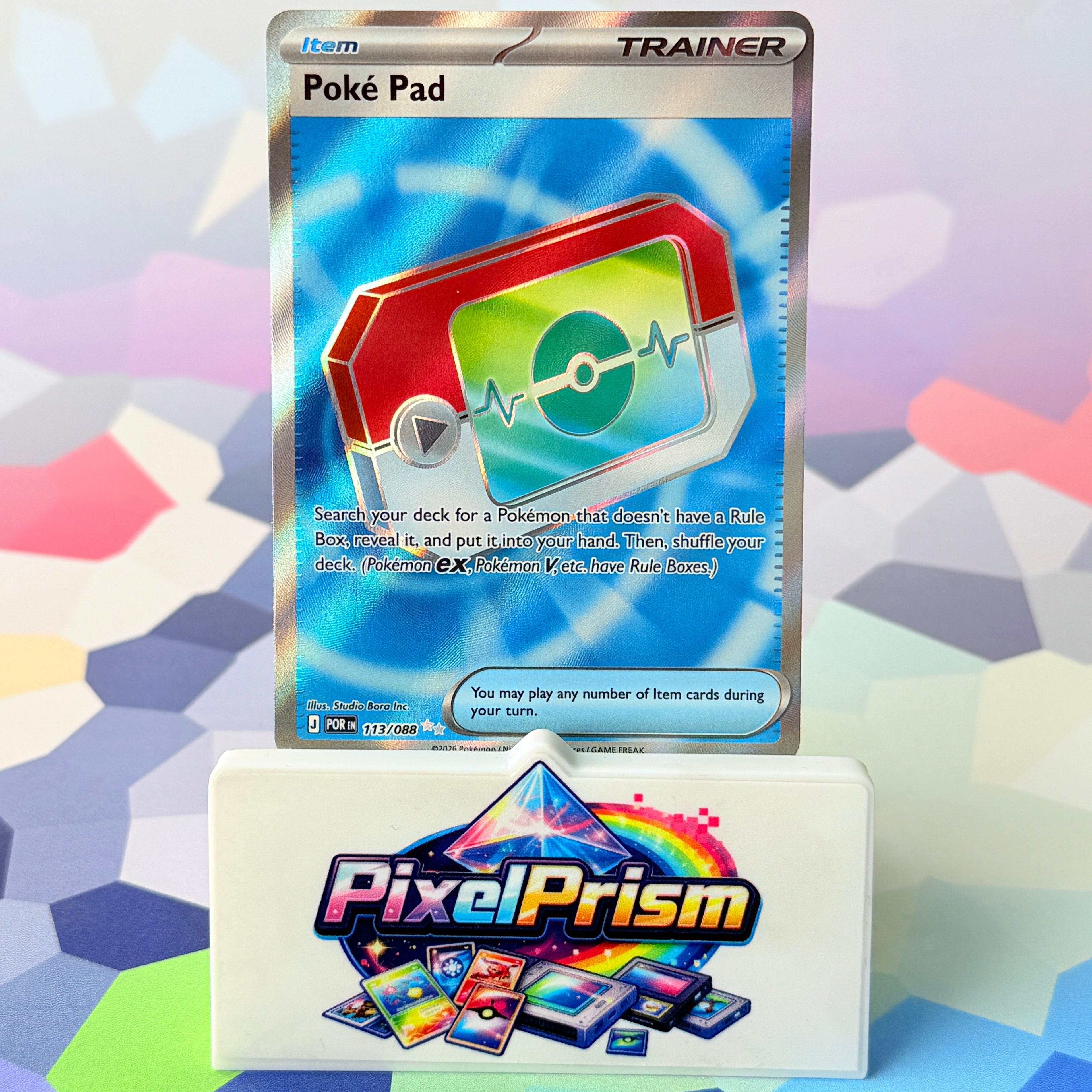 Poké Pad 113/088 Ultra Rare Perfect Order Pokémon card