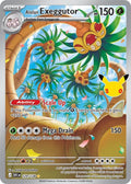 Alolan Exeggutor 129/128 Illustration Rare 30th Celebration Pokémon card