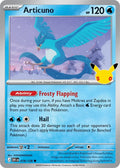 Articuno 018/128 Common 30th Celebration Pokémon card
