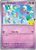 Drifloon 073/128 Common 30th Celebration Pokémon card