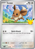Eevee 117/128 Common 30th Celebration Pokémon card