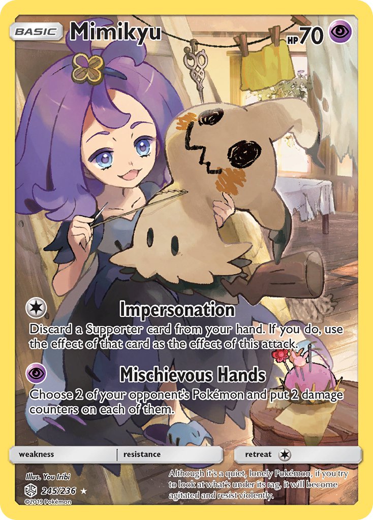 Mimikyu 245/236 (Cosmic Eclipse)