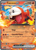 Fuecoco ex 015/128 Double Rare 30th Celebration Pokémon card
