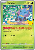 Illumise 004/128 Common 30th Celebration Pokémon card