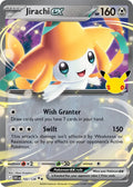 Jirachi ex 102/128 Double Rare 30th Celebration Pokémon card
