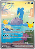 Lapras 131/128 Illustration Rare 30th Celebration Pokémon card