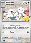 Maushold 125/128 Common 30th Celebration Pokémon card