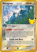 Metagross 11/113 Rare Holo 30th Celebration Classic Collection Pokémon card
