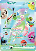 Mew ex 158/128 Futuristic Rare 30th Celebration Pokémon card
