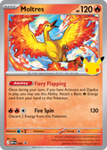 Moltres 096/MEP Promo Pokémon card – Mega Evolution Promos