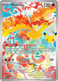 Moltres 130/128 Illustration Rare 30th Celebration Pokémon card