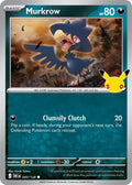Murkrow 093/128 Common 30th Celebration Pokémon card