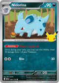 Nidorina 088/128 Common 30th Celebration Pokémon card