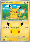 Pikachu 050/128 Pikachu Rare 30th Celebration Pokémon card
