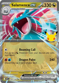 Salamence ex 109/128 Double Rare 30th Celebration Pokémon card