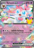 Sylveon ex 071/128 Double Rare 30th Celebration Pokémon card