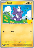 Toxel 058/128 Common 30th Celebration Pokémon card