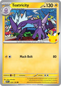 Toxtricity 059/128 Common 30th Celebration Pokémon card