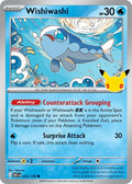 Wishiwashi 022/128 Common 30th Celebration Pokémon card